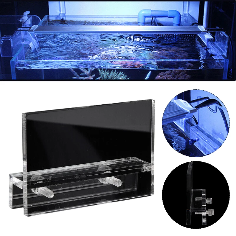 Aquarium Fish Elevator - ที่วางไฟ LED ตู้ปลาทำจากอะคริลิคใสอุปกรณ์ให้แสงสว่างสำหรับตู้ปลา