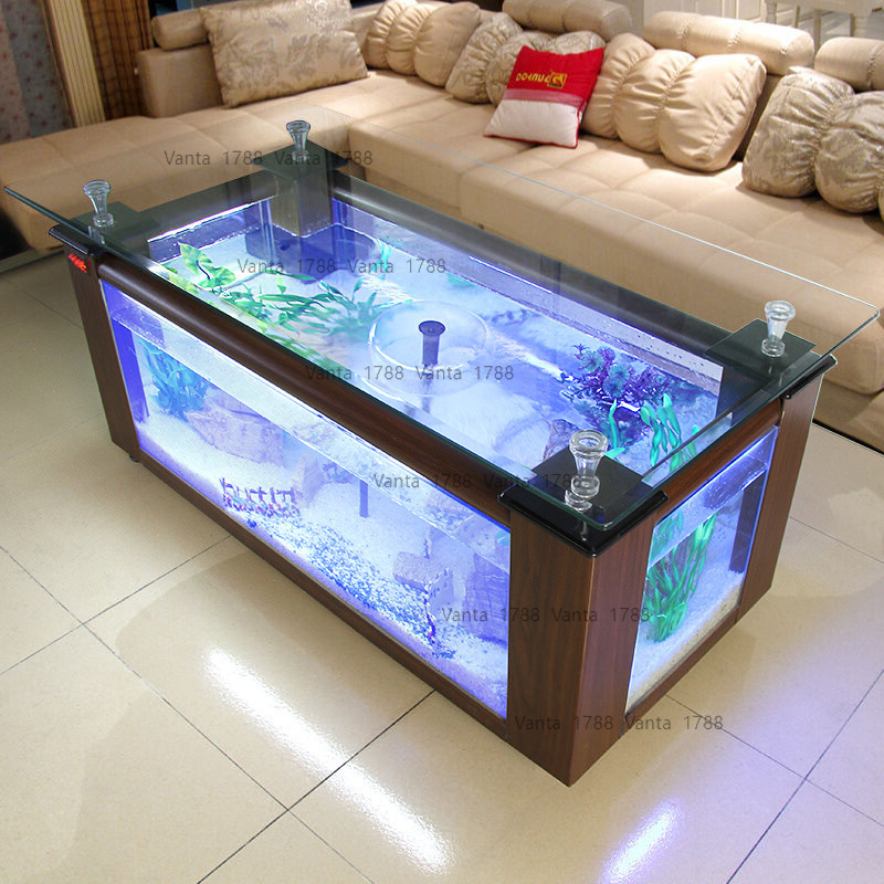 Aquarium Fish Electric - ตู้ปลาทรงสี่เหลี่ยมผืนผ้าคุณภาพสูงหรูหรา กำลังไฟ 25 วัตต์ เป็นมิตรกับสิ่งแวดล้อม สำหรับห้องนั่งเล่น