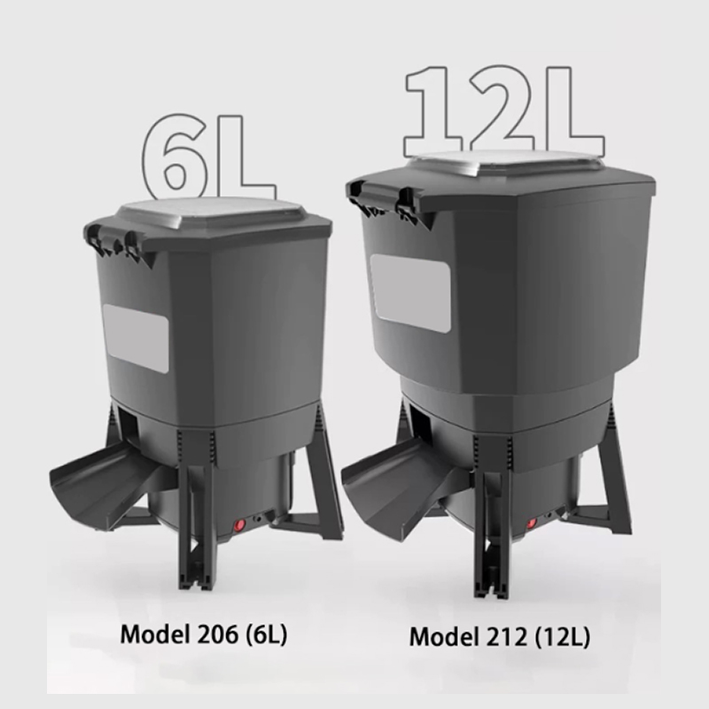 Aquarium Fish Electric - เครื่องให้อาหารปลาอัตโนมัติแบบปรับได้ ใช้พลังงานแสงอาทิตย์ สำหรับตู้ปลา/บ่อปลา ตัวจ่ายอาหารดิจิตอล ระบบตั้งเวลาให้อาหารอัจฉริยะสำหรับบ่อปลาคาร์ฟ