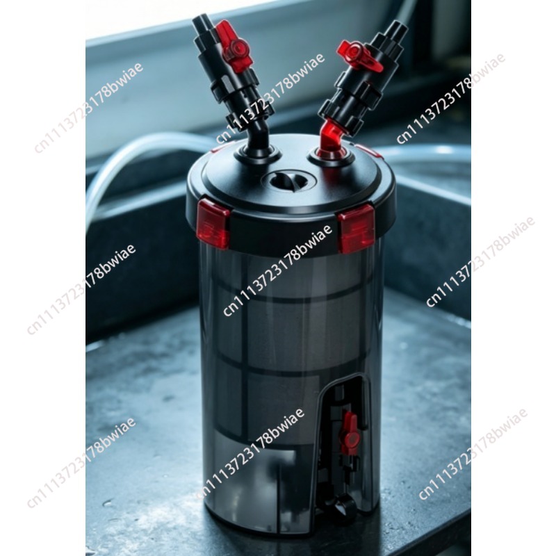 Fish Tank Filter Aquarium - ถังกรองน้ำแบบไม่ใช้ไฟฟ้า สำหรับตู้ปลาและบ่อปลา ระบบกรอง 3-in-1 แบบเงียบ