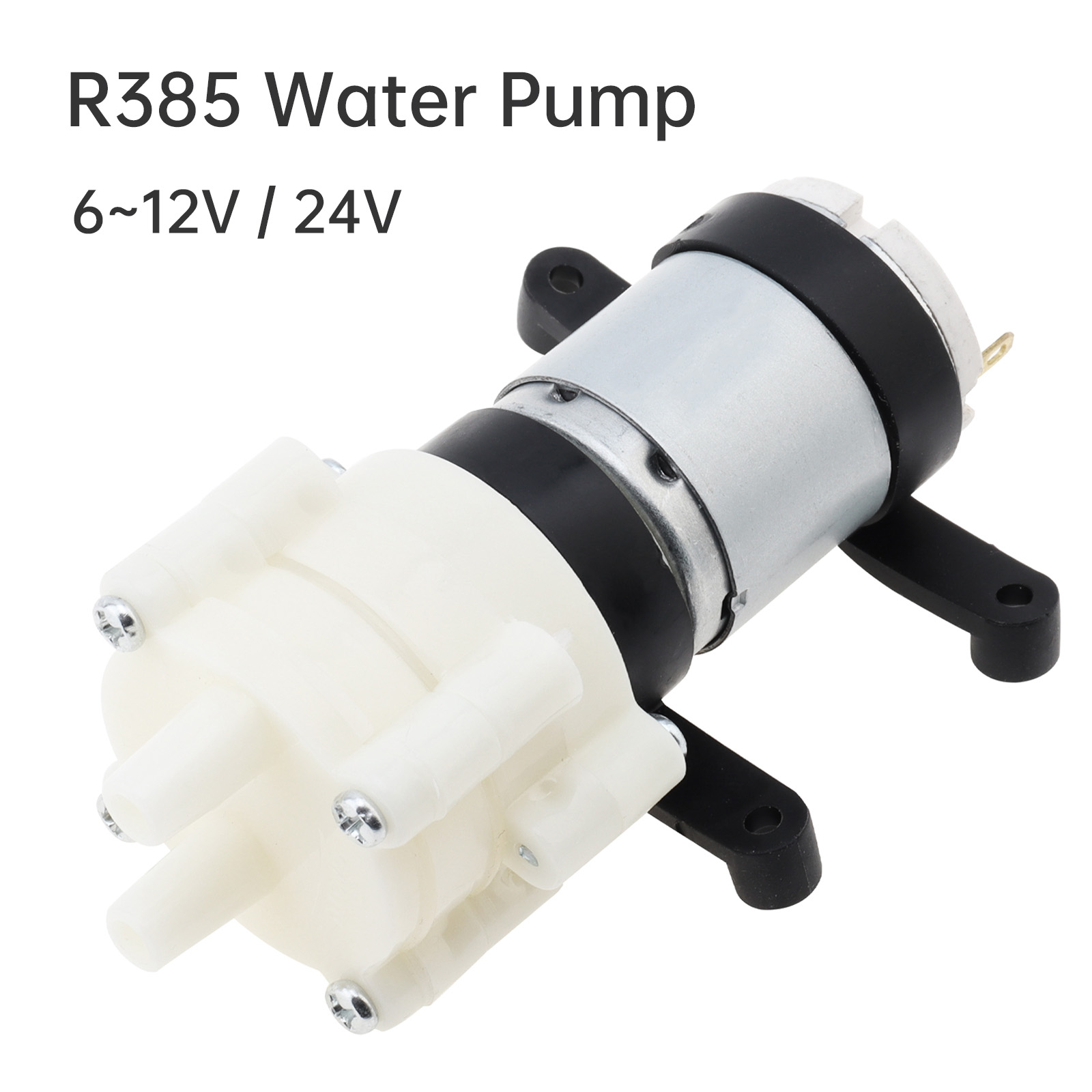 Aquarium Fish Electric - R385 Mini ปั๊มน้ํามอเตอร์ 6-12 V/24 V