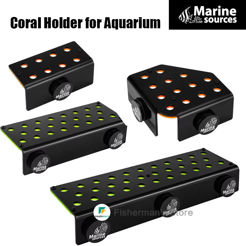 Aquarium Fish Elevator - ที่วางปะการังอะคริลิกใสสำหรับตู้ปลา พร้อมอุปกรณ์เสริมสำหรับตู้ปลา ตัวยึดแม่เหล็ก รองรับปะการัง SPS
