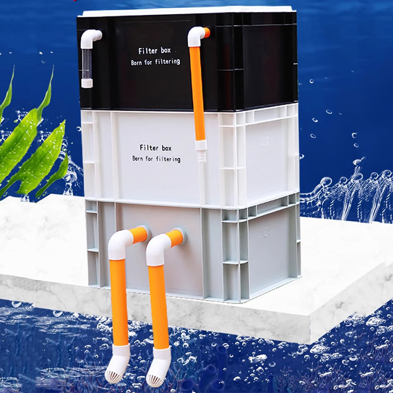 กล่องกรองน้ำสำหรับตู้ปลา กล่อง - Fish Tank Filter Aquarium บทวิจารณ์และราคา