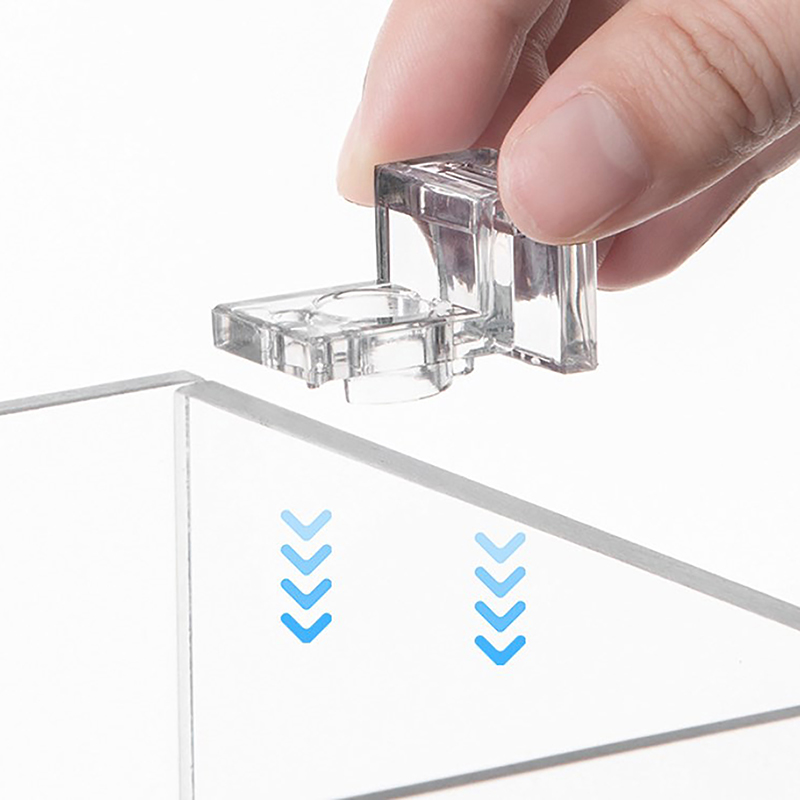 4 ชิ้นถังปลาคลิปอะคริลิคสําหรั - Aquarium Fish Elevator บทวิจารณ์และราคา