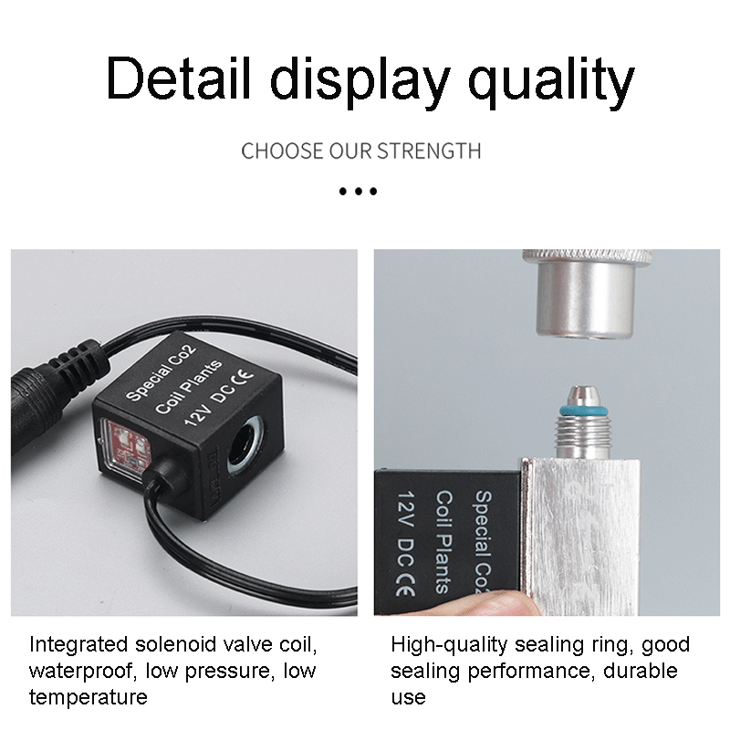 ZRDR Aquarium Co2 วาล์วSolenoi - Aquarium Fish Electric บทวิจารณ์และราคา
