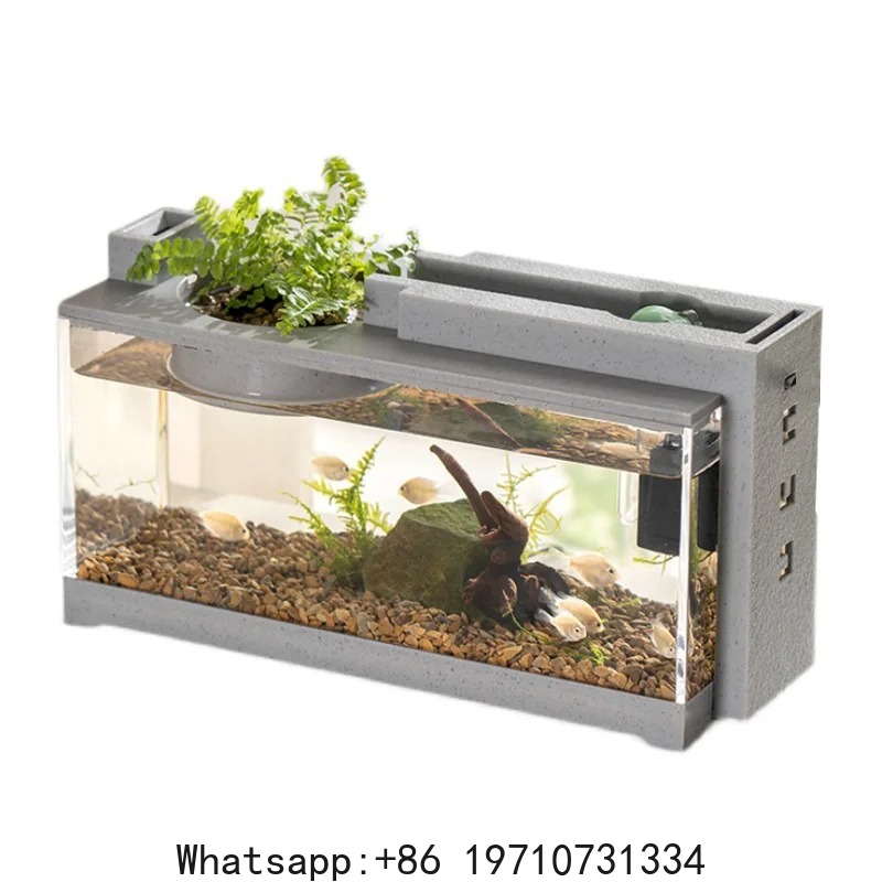 ชุดตู้ปลาพร้อมอุปกรณ์เสริมในตั - Fish Tank Filter Aquarium บทวิจารณ์และราคา