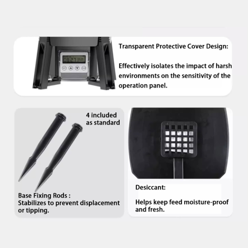 เครื่องให้อาหารปลาอัตโนมัติแบบ - Aquarium Fish Electric บทวิจารณ์และราคา