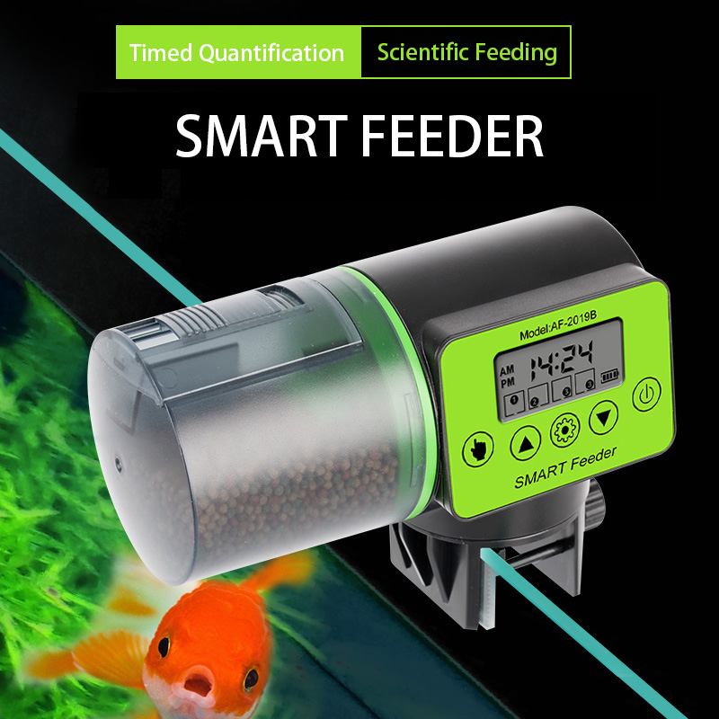 เครื่องให้อาหารปลาอัตโนมัติ ตู - Aquarium Fish Electric บทวิจารณ์และราคา