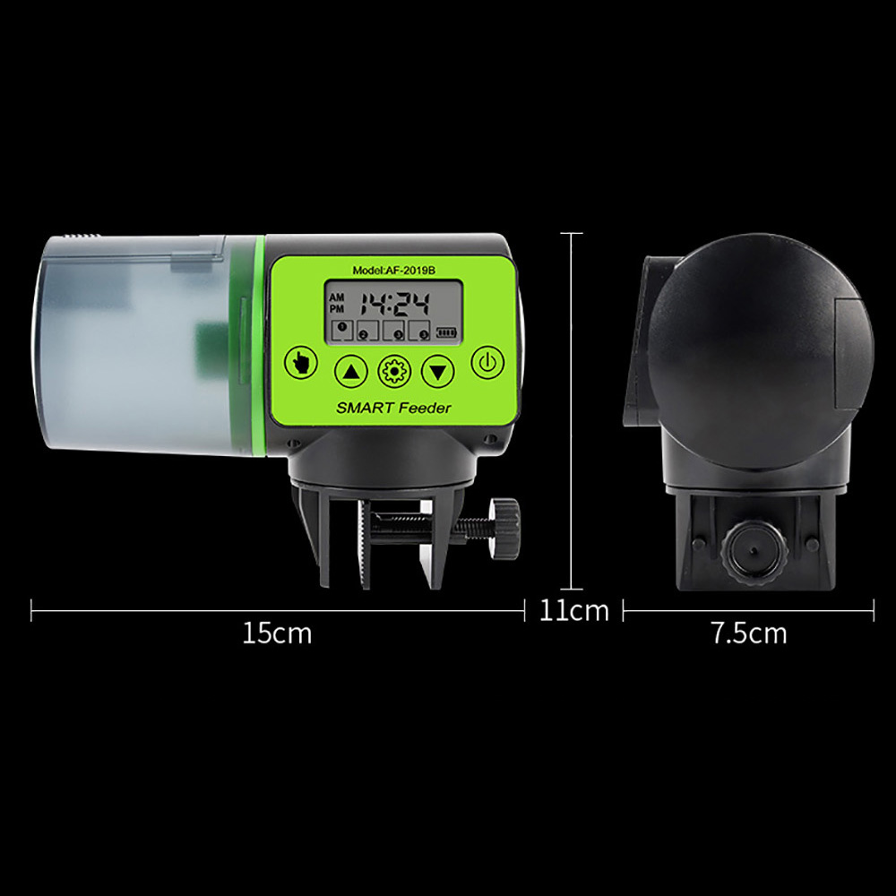 เครื่องให้อาหารปลาอัตโนมัติ ตู - Aquarium Fish Electric บทวิจารณ์และราคา