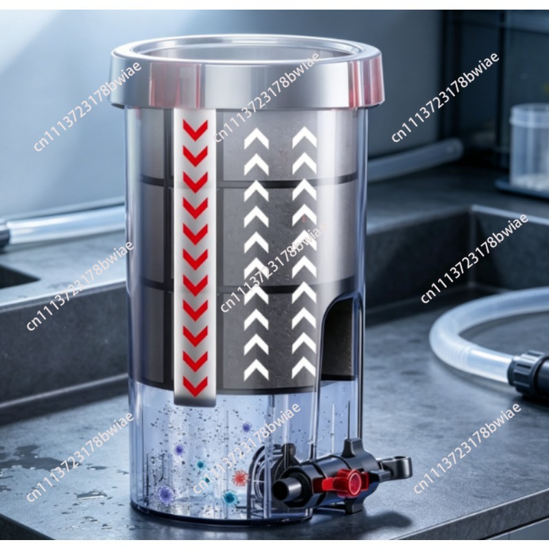 ถังกรองน้ำแบบไม่ใช้ไฟฟ้า สำหรั - Fish Tank Filter Aquarium บทวิจารณ์และราคา