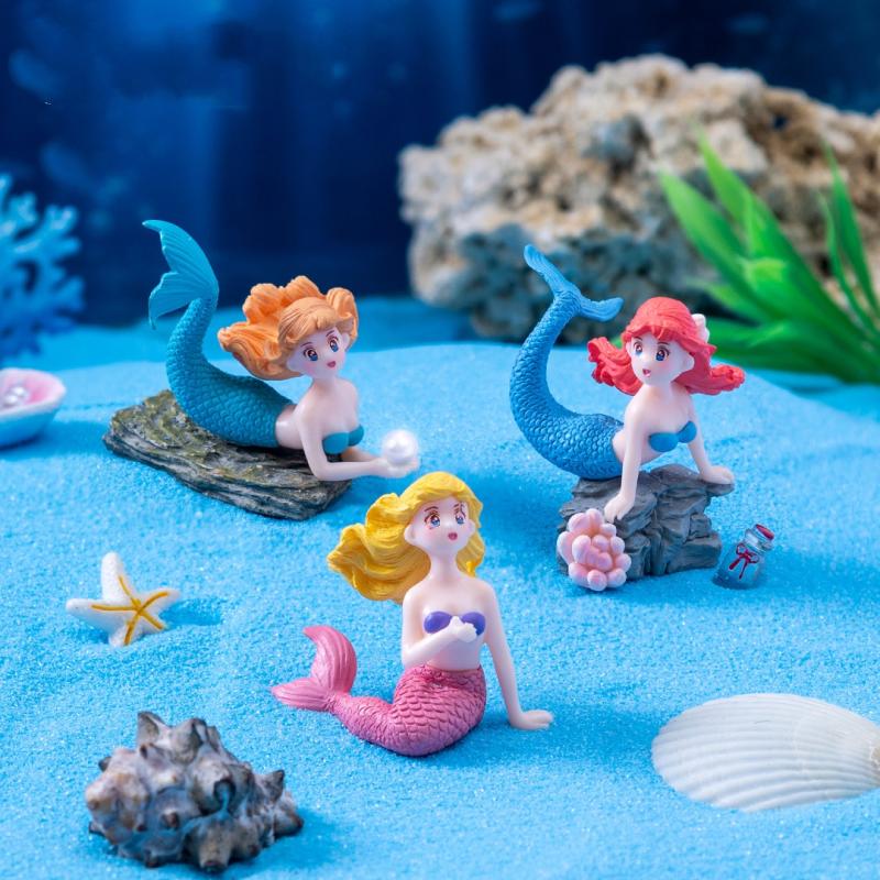 4 ชิ้นพลาสติกตู้ปลาประดับรูปนา - Aquarium Fish Buy บทวิจารณ์และราคา