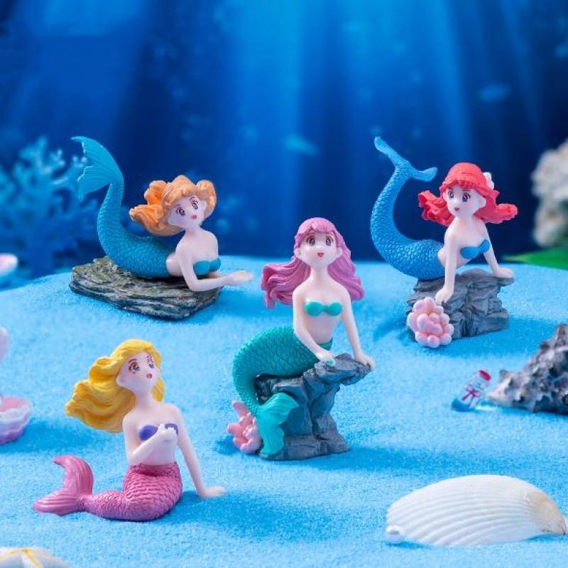 4 ชิ้นพลาสติกตู้ปลาประดับรูปนา - Aquarium Fish Buy บทวิจารณ์และราคา