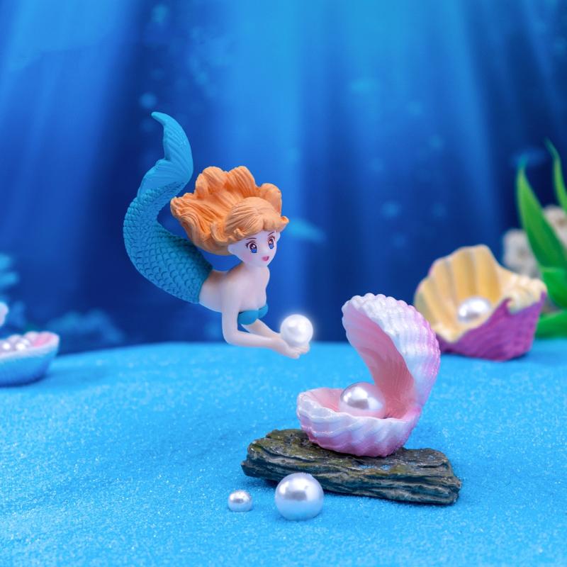 4 ชิ้นพลาสติกตู้ปลาประดับรูปนา - Aquarium Fish Buy บทวิจารณ์และราคา