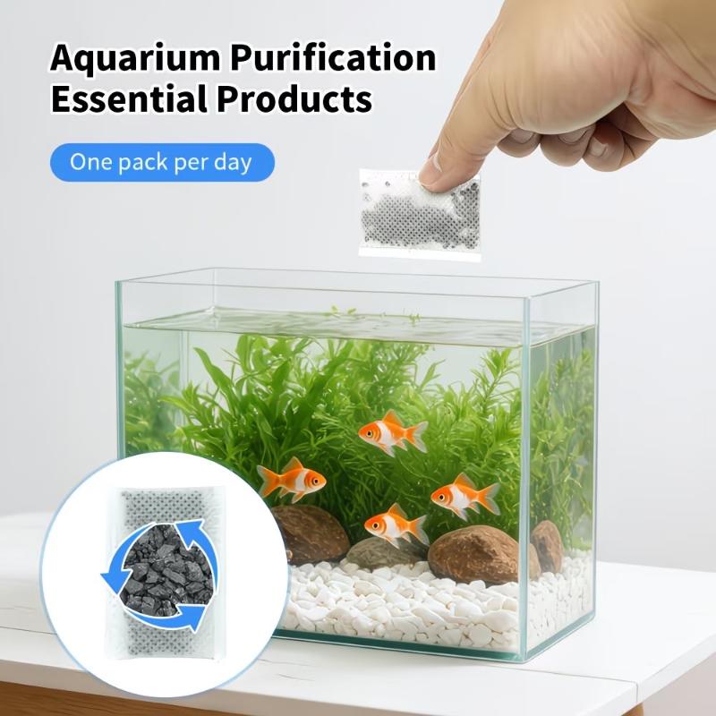 10/20/40 ชิ้นถุงคาร์บอนกัมมันต - Fish Tank Filter Aquarium บทวิจารณ์และราคา