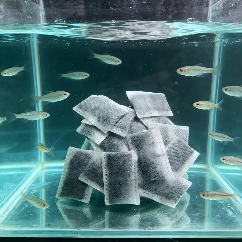 10/20/40 ชิ้นถุงคาร์บอนกัมมันต - Fish Tank Filter Aquarium บทวิจารณ์และราคา