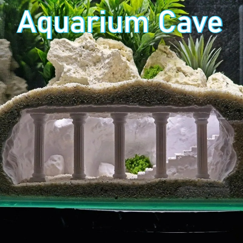 ถ้ำตู้ปลาพิมพ์ 3 มิติ, เสาโรมั - Aquarium Fish Games บทวิจารณ์และราคา