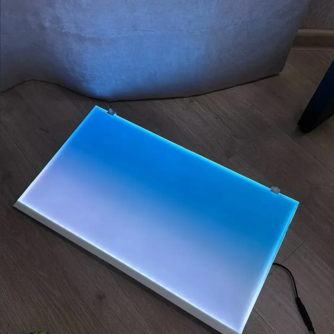 ฉากหลังตู้ปลาอะคริลิค RGB สีสั - Aquarium Fish Electric บทวิจารณ์และราคา