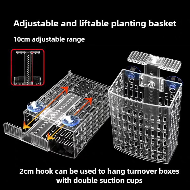 ตะกร้าแขวนตู้ปลาปรับระดับความส - Aquarium Fish Elevator บทวิจารณ์และราคา