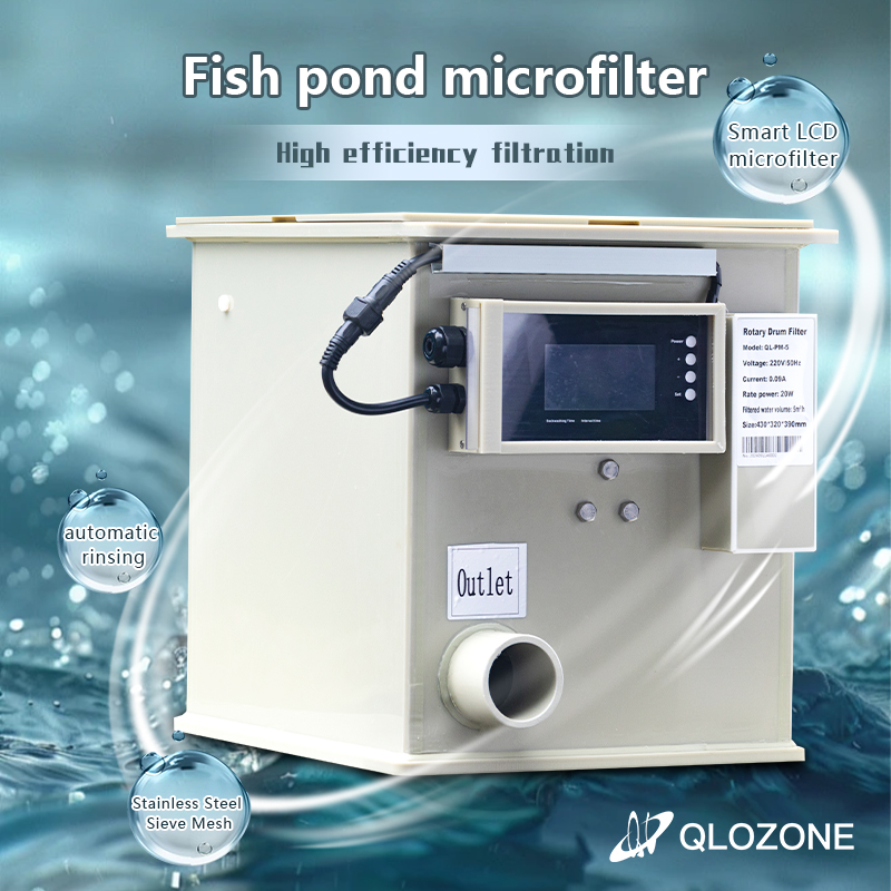 เครื่องกรองแบบดรัมหมุนขนาดเล็ก - Fish Tank Filter Aquarium บทวิจารณ์และราคา