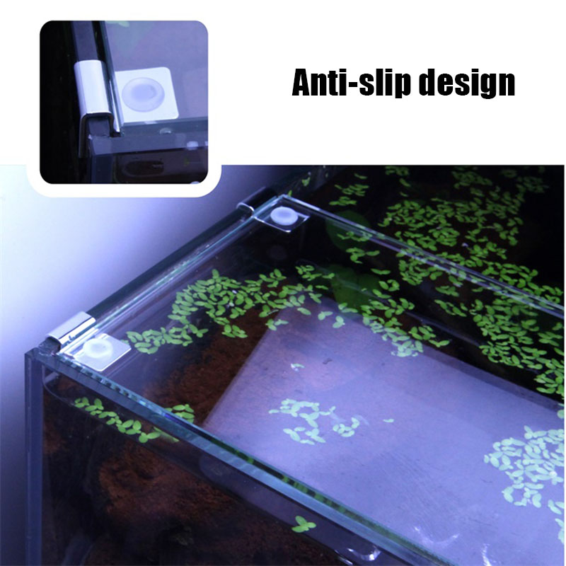4ชิ้นสแตนเลส Aquarium ถังปลาสน - Aquarium Fish Elevator บทวิจารณ์และราคา